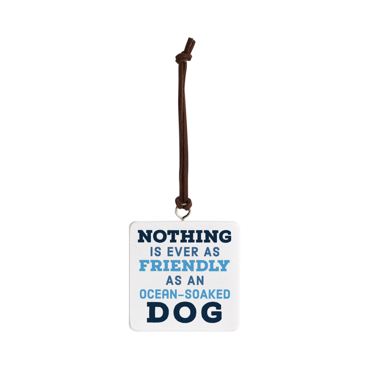 Ocean-Soaked Dog Ornament - Bone thumbnail