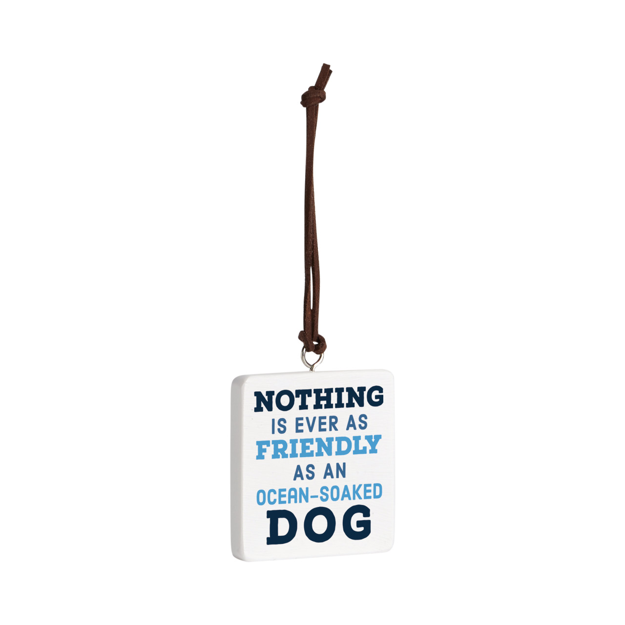 Ocean-Soaked Dog Ornament - Bone thumbnail