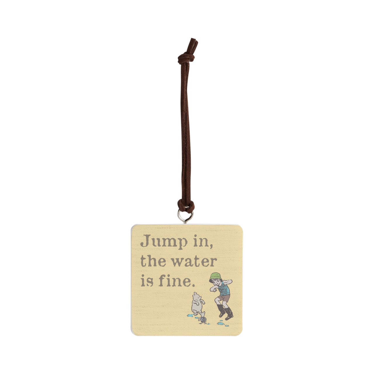 Jump In Ornament - Bone thumbnail