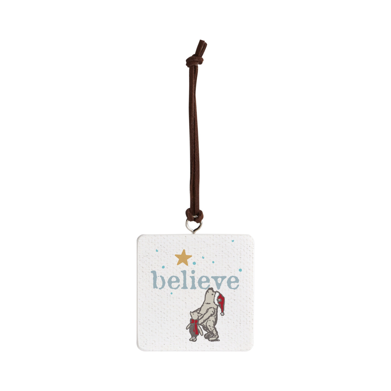 Believe Ornament - Bone thumbnail