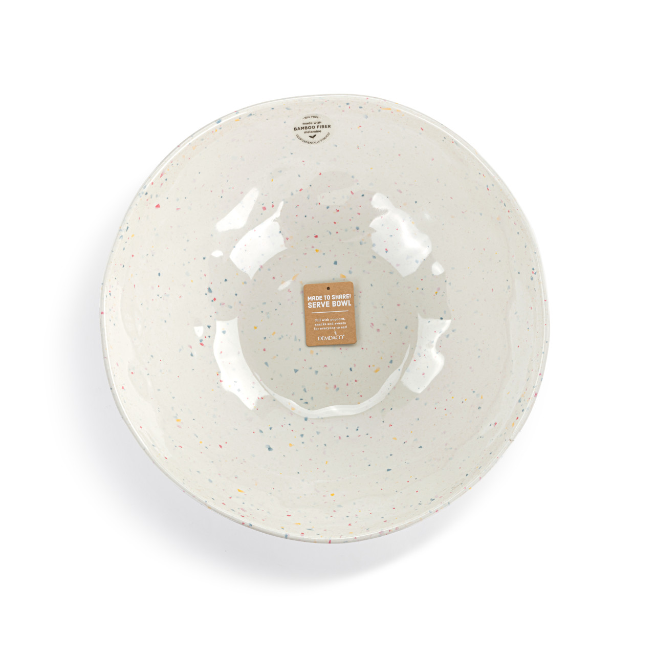 Confetti Family Mega Melamine Serve Bowl thumbnail