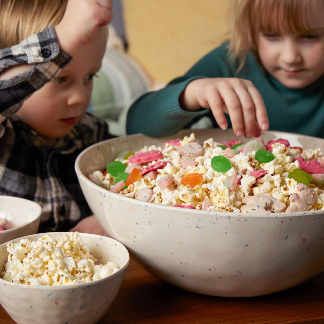 Confetti Family Mega Melamine Serve Bowl thumbnail