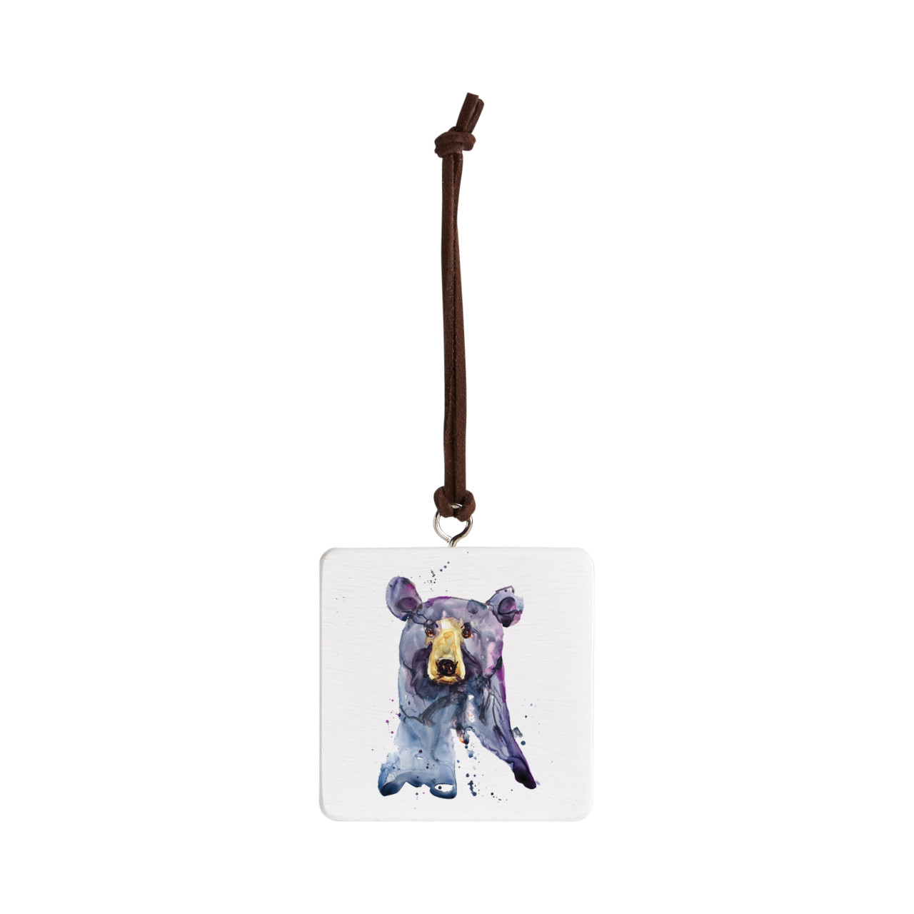 Black Bear Ornament - Bone thumbnail