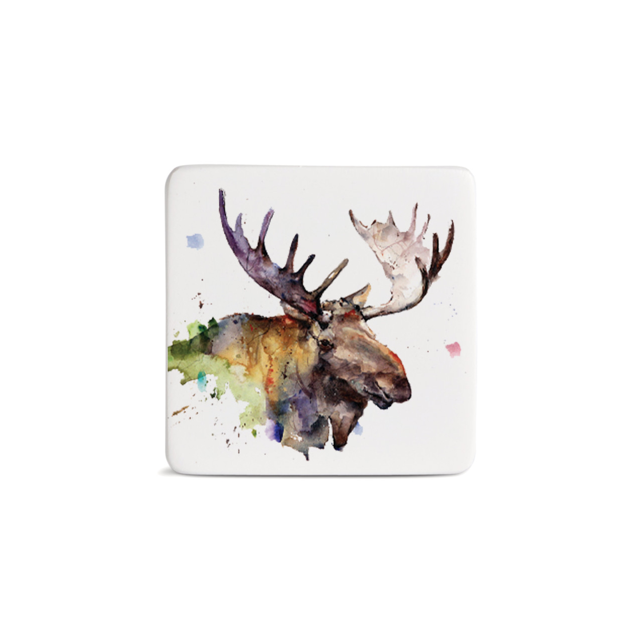 Moose Magnet - Bone thumbnail