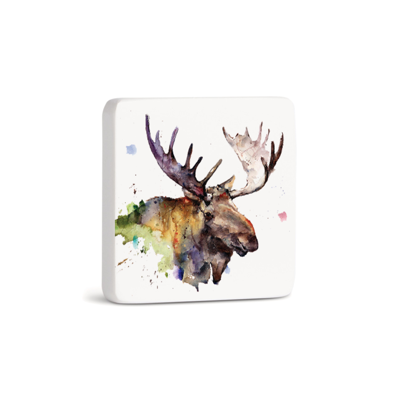 Moose Magnet - Bone thumbnail