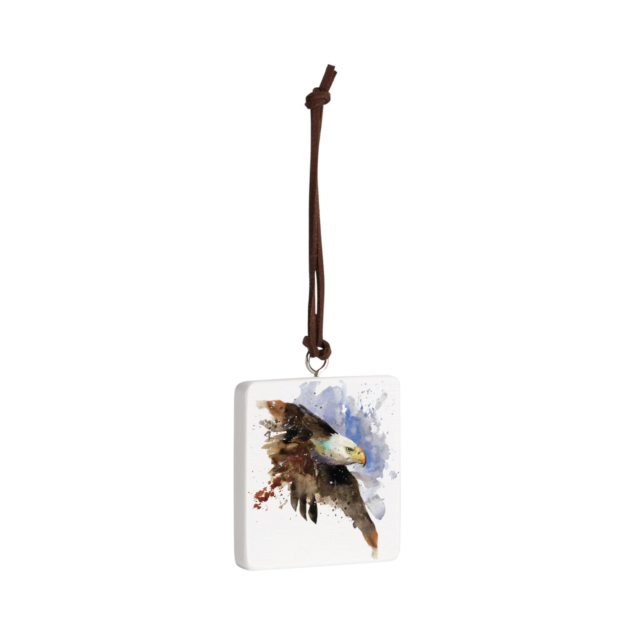 Bald Eagle Ornament - Bone thumbnail