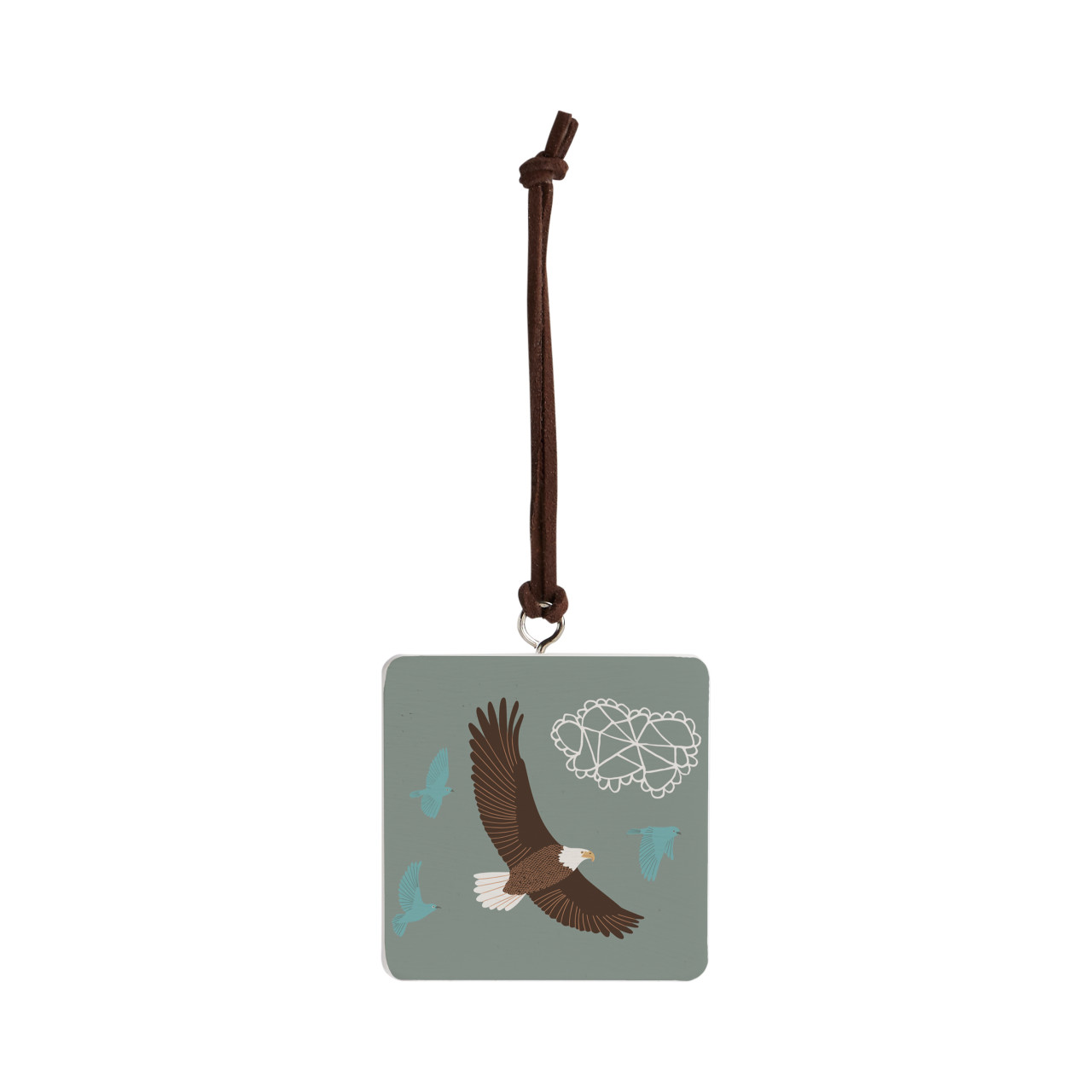 Birds Ornament - Bone thumbnail