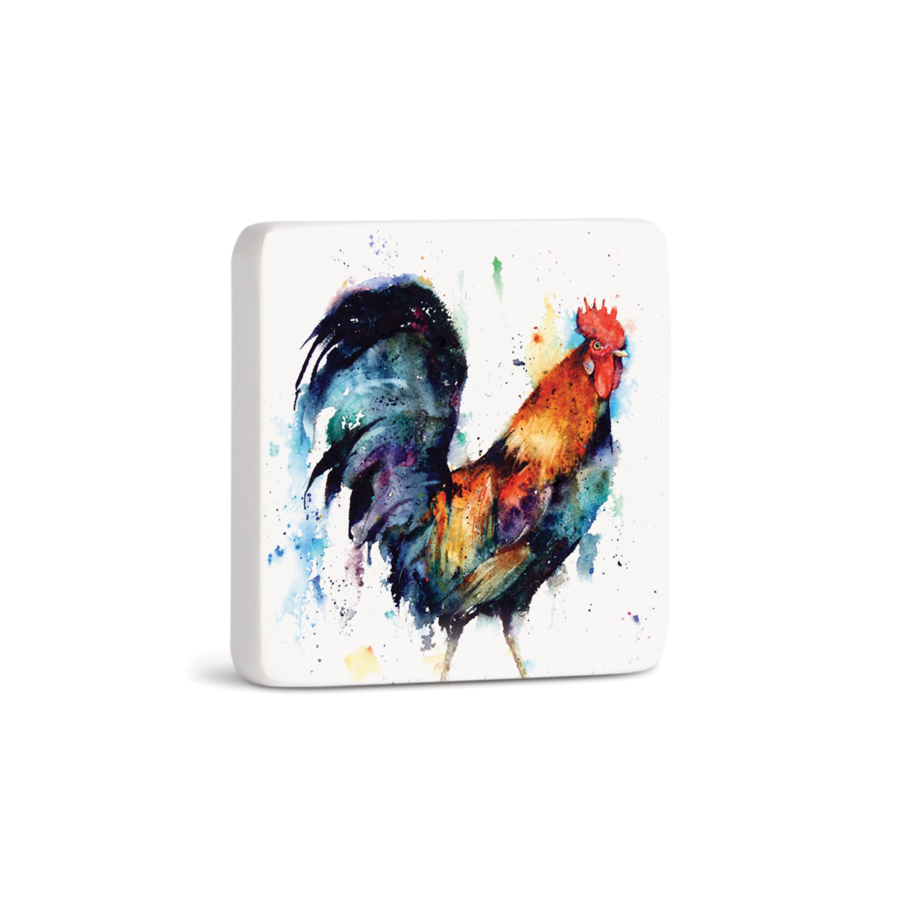 Rooster Magnet - Bone thumbnail