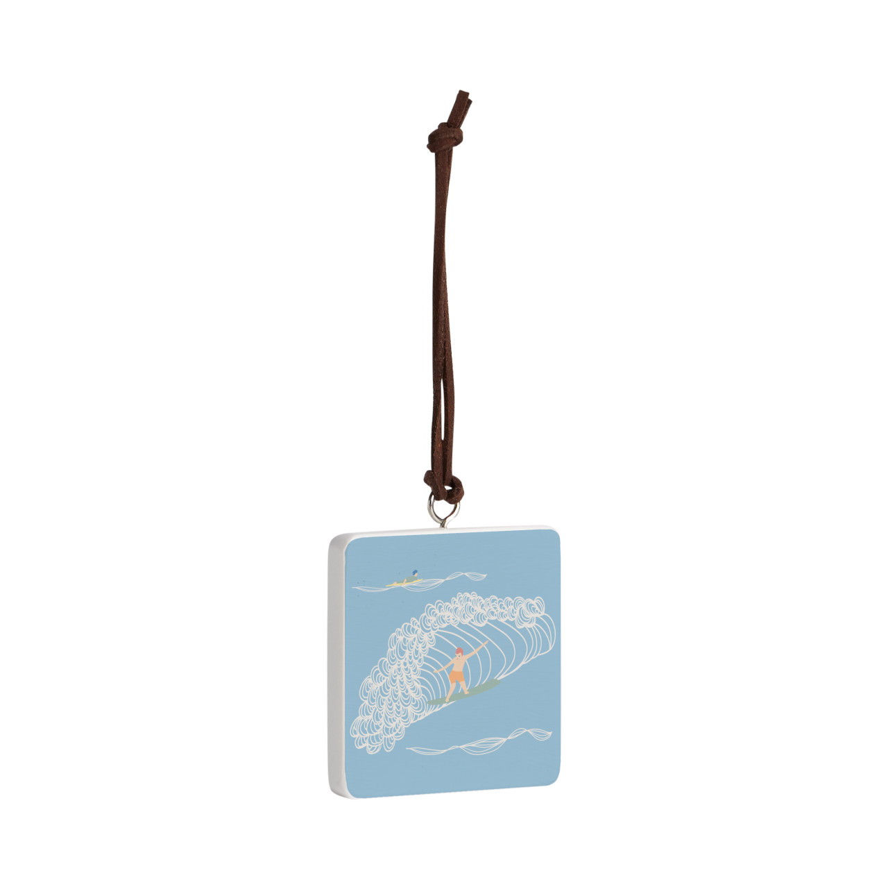 Surfers Ornament - Bone thumbnail