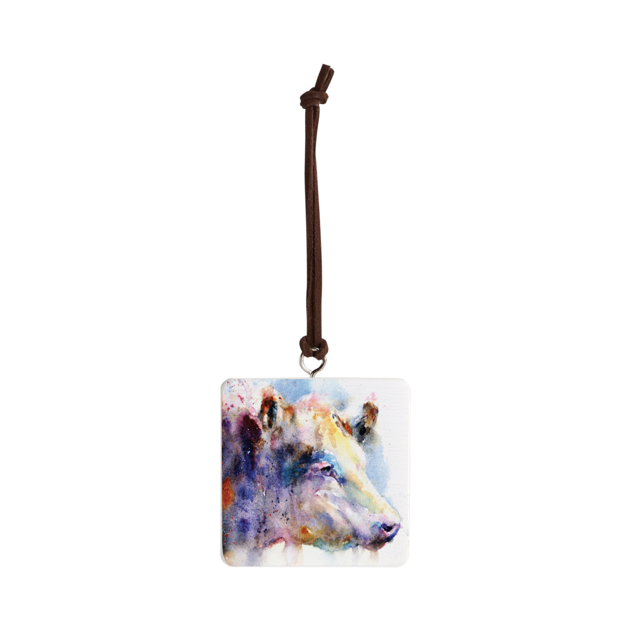 Cow Ornament - Bone thumbnail