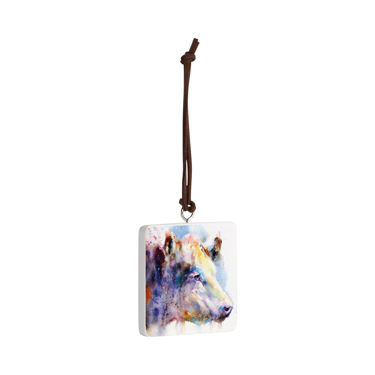 Cow Ornament - Bone thumbnail