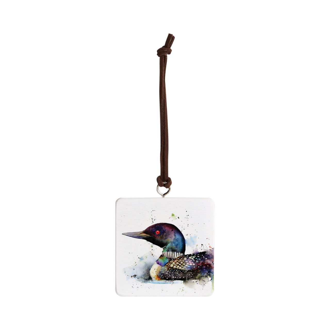 Loon Ornament - Bone thumbnail
