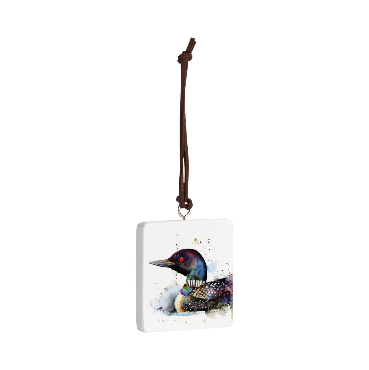 Loon Ornament - Bone thumbnail