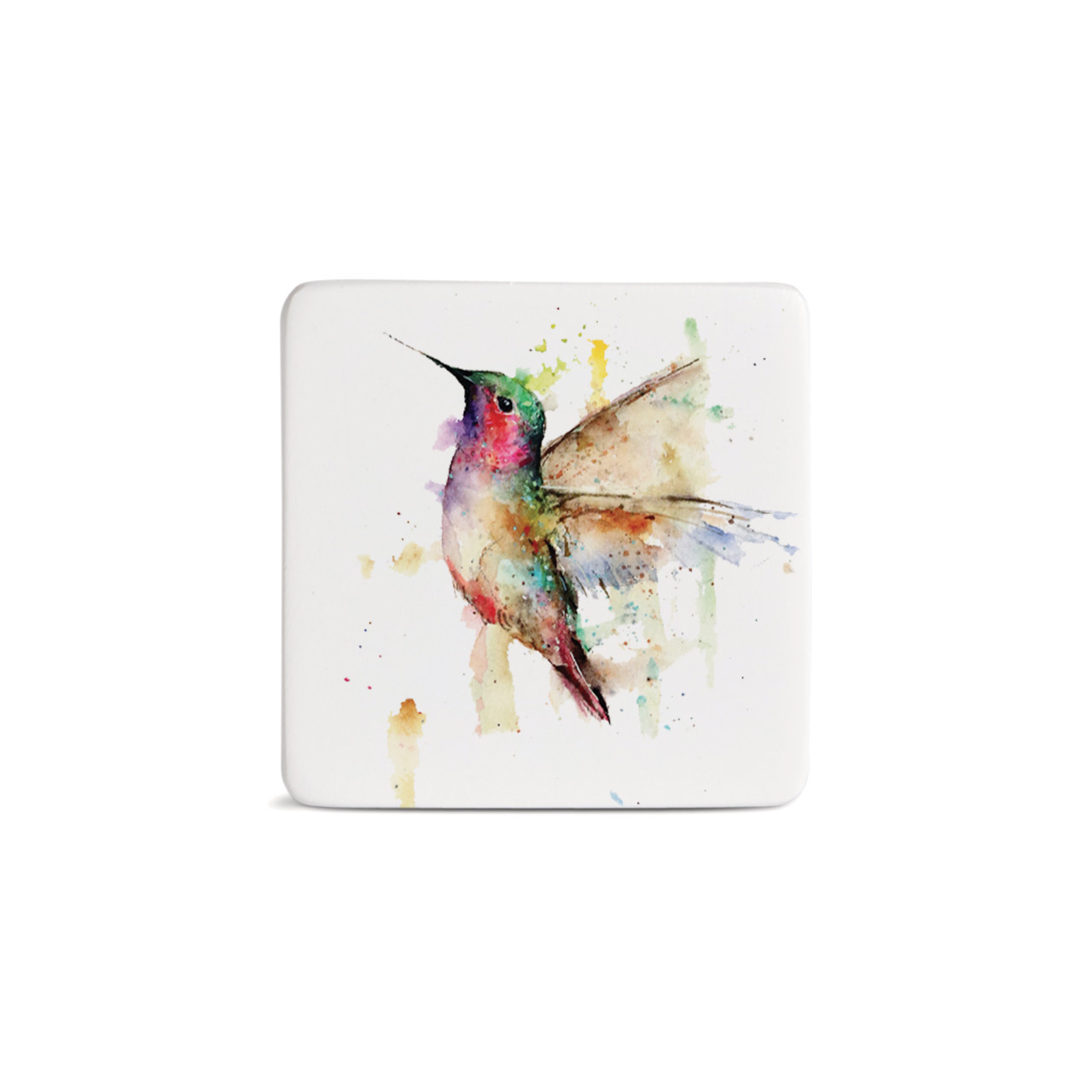 Hummingbird Magnet - Bone thumbnail