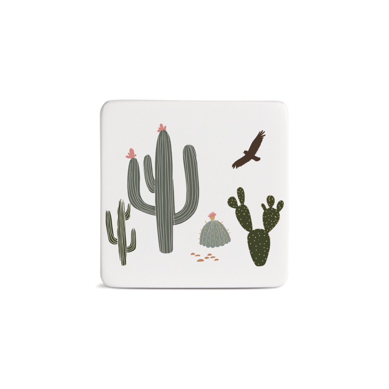 Cactus Magnet - Bone thumbnail