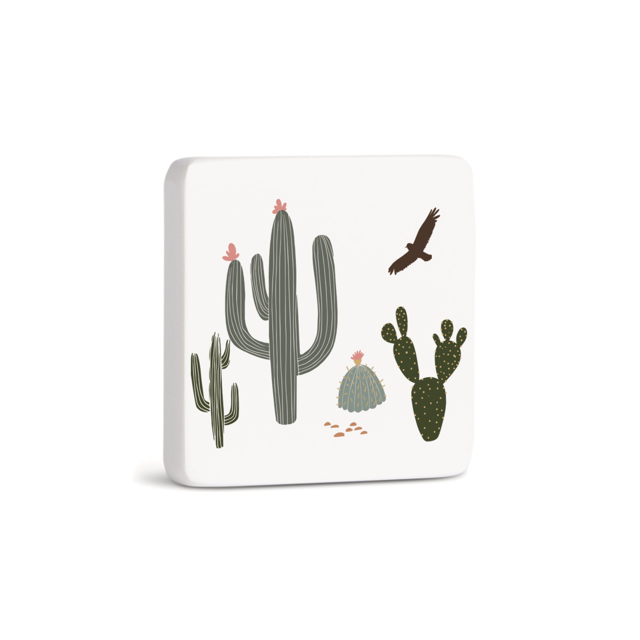 Cactus Magnet - Bone thumbnail