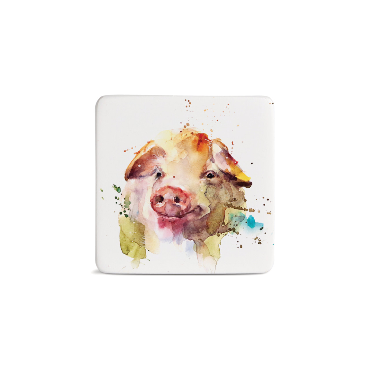 Pig Magnet - Bone thumbnail