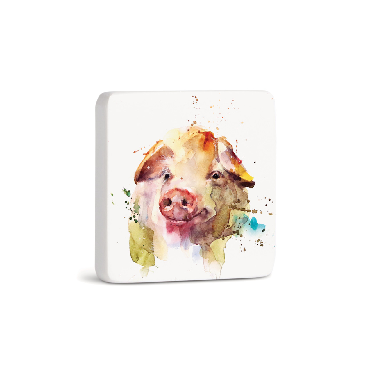 Pig Magnet - Bone thumbnail