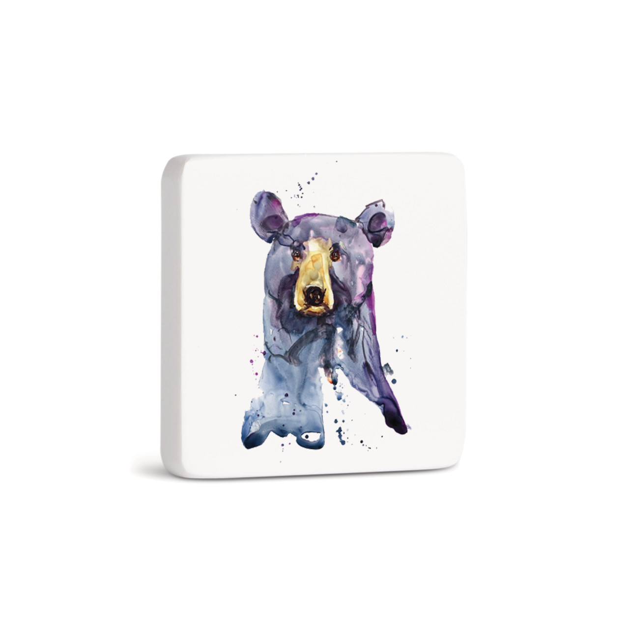 Black Bear Magnet - Bone thumbnail