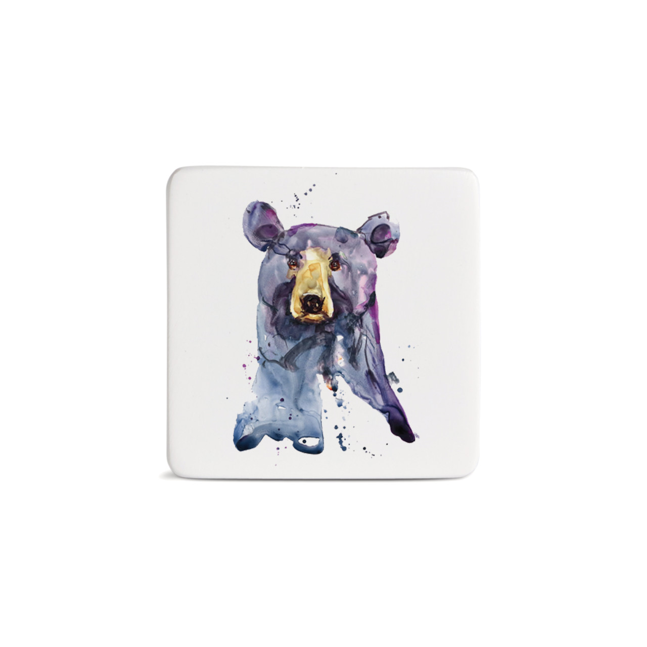 Black Bear Magnet - Bone thumbnail