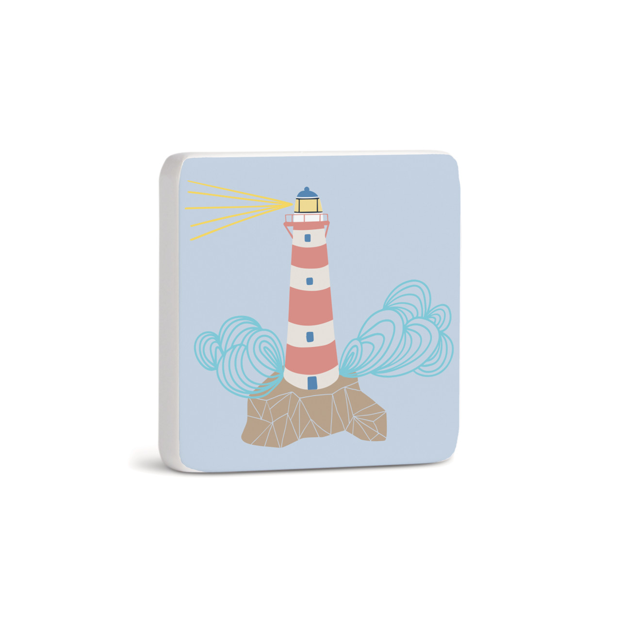 Lighthouses Magnet - Bone thumbnail