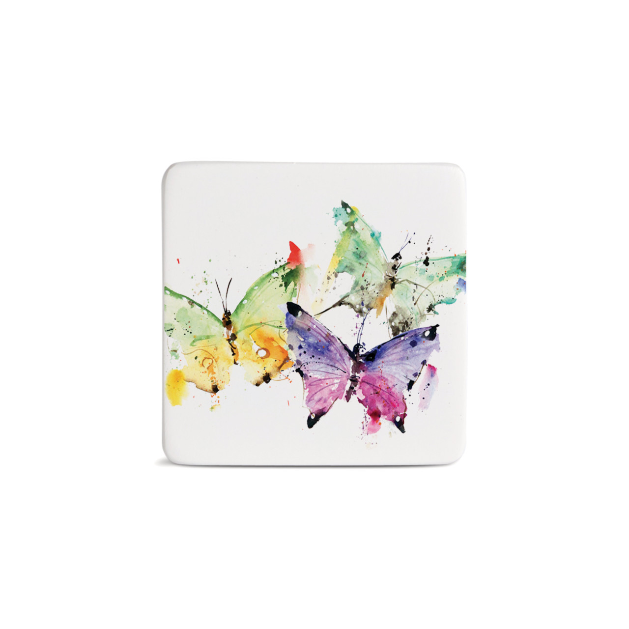 Butterflies Magnet - Bone thumbnail