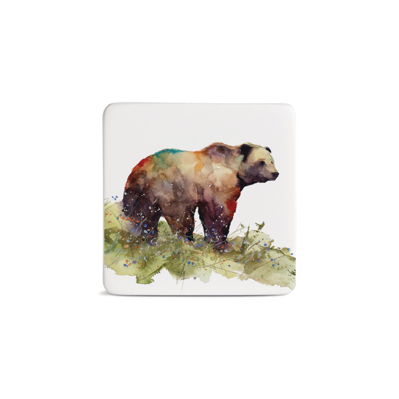 Grizzly Bear Magnet - Bone thumbnail