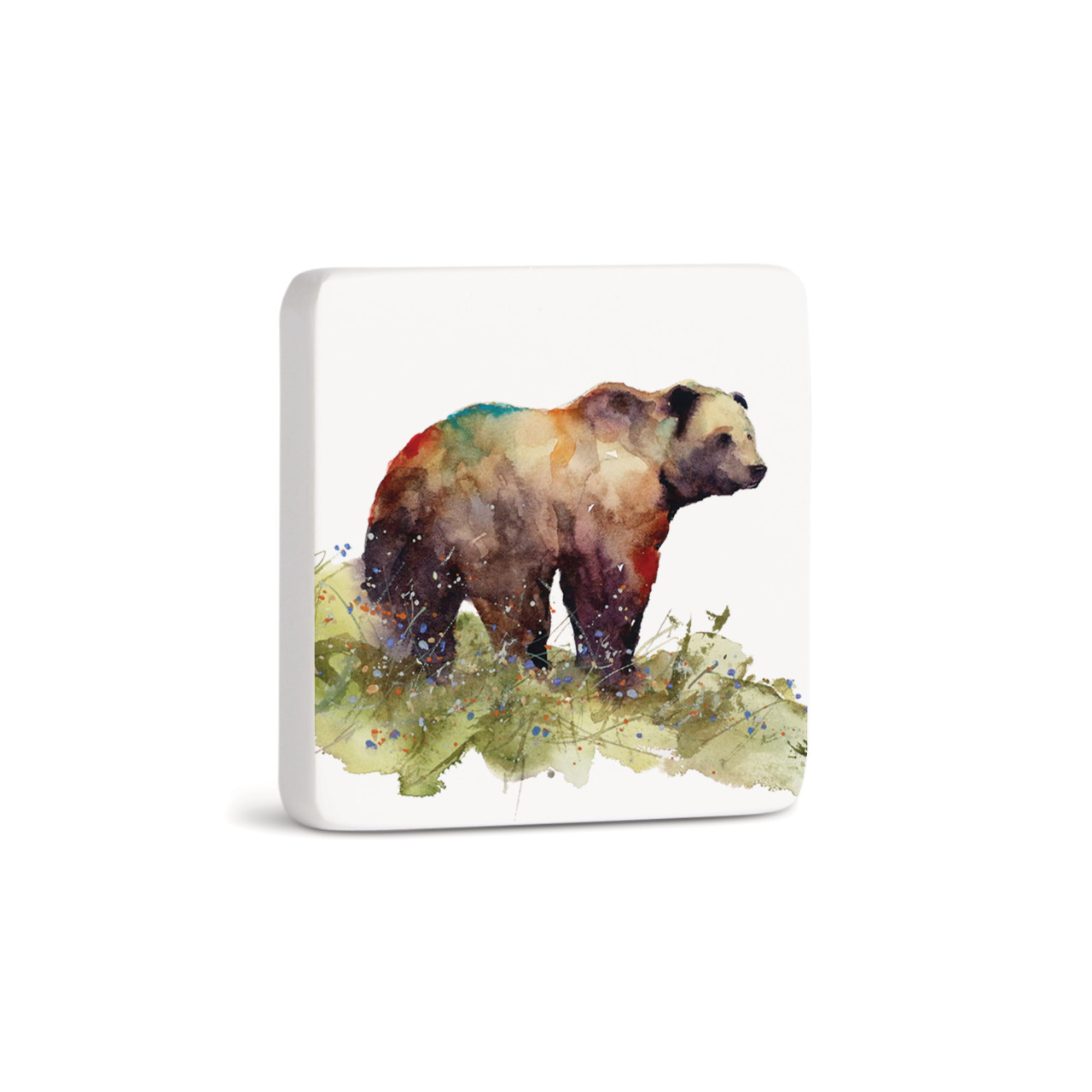 Grizzly Bear Magnet - Bone thumbnail