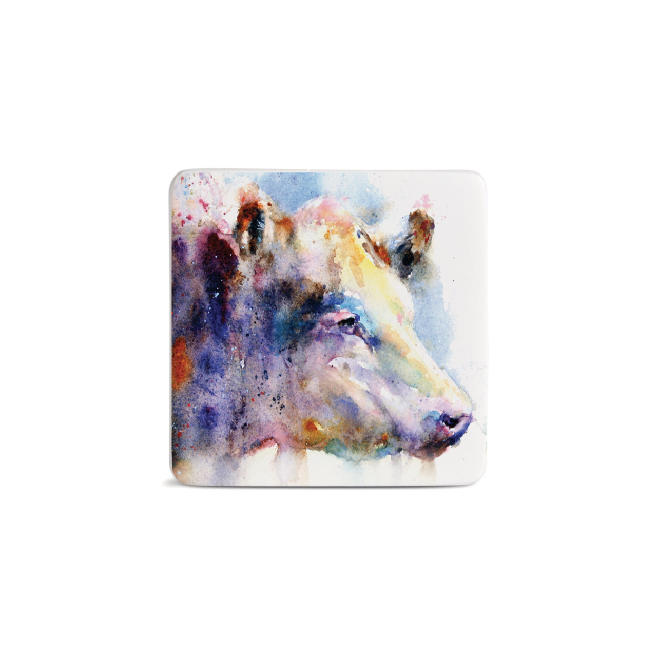 Cow Magnet - Bone thumbnail