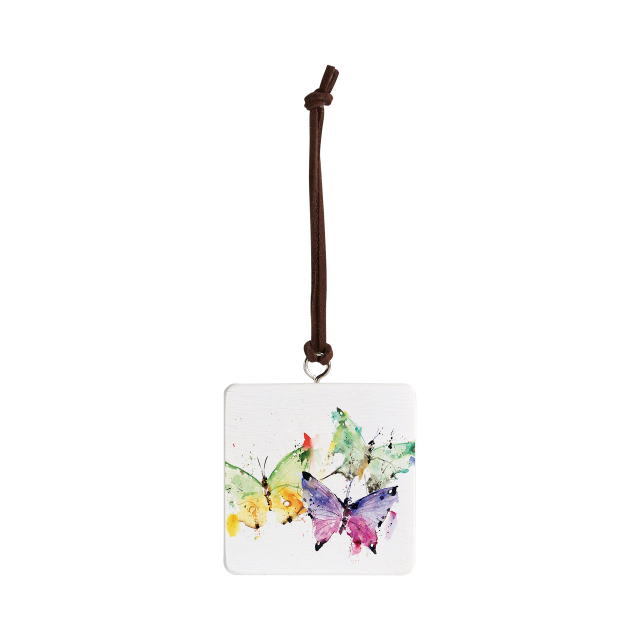 Butterflies Ornament - Bone thumbnail