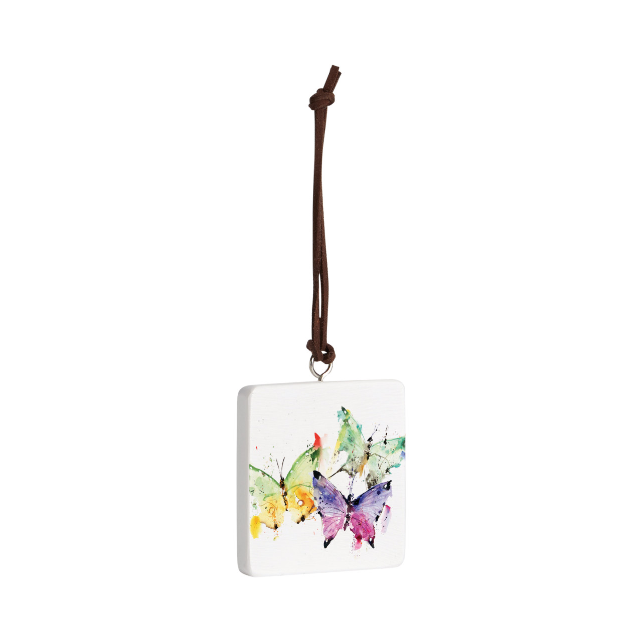 Butterflies Ornament - Bone thumbnail