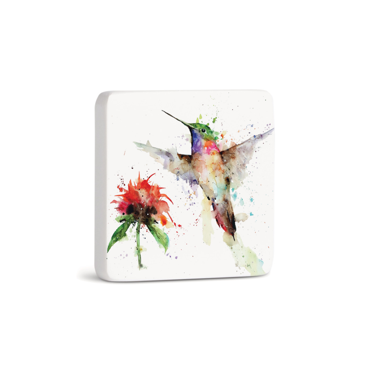 Pee Wee Hummingbird Magnet - Bone thumbnail