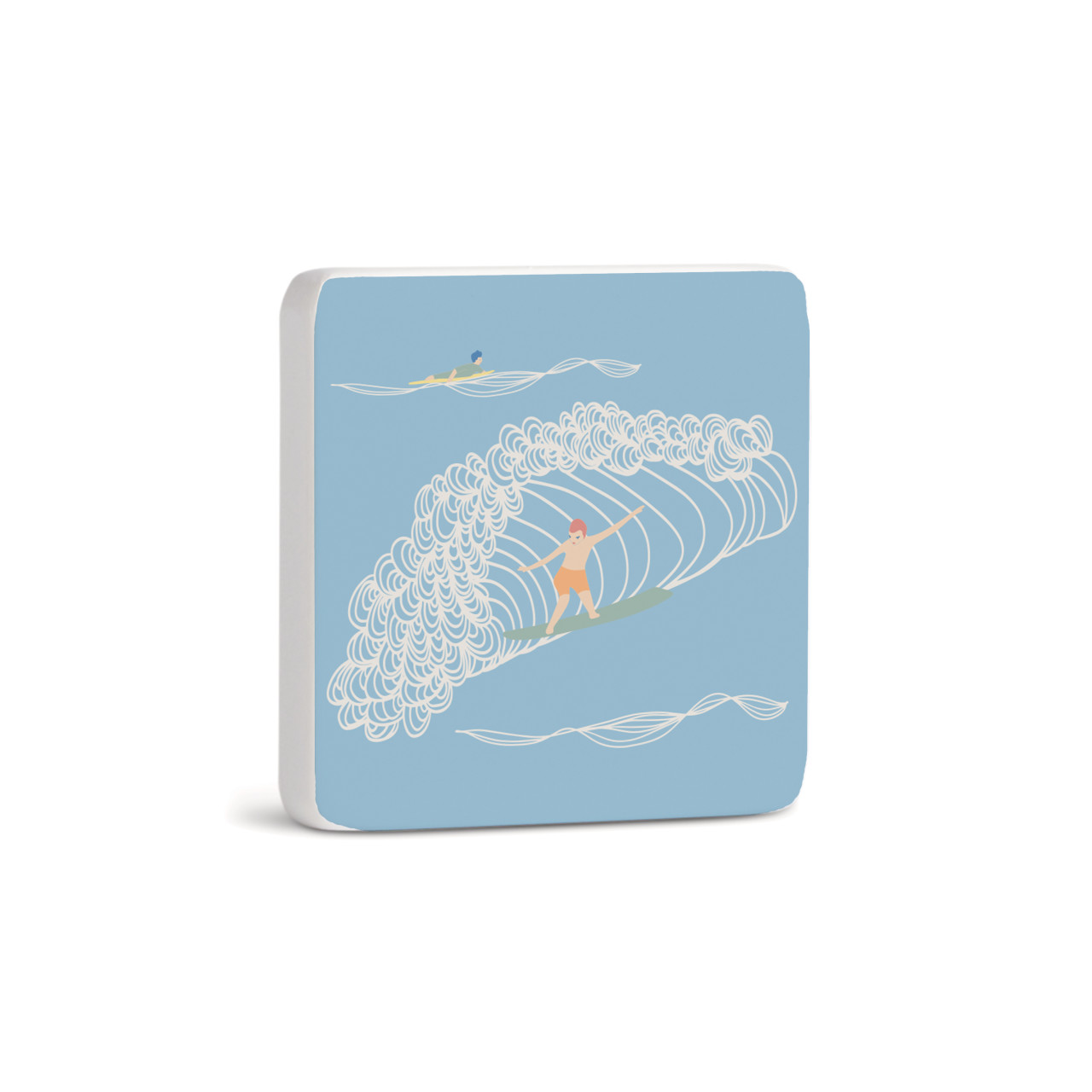 Surfers Magnet - Bone thumbnail