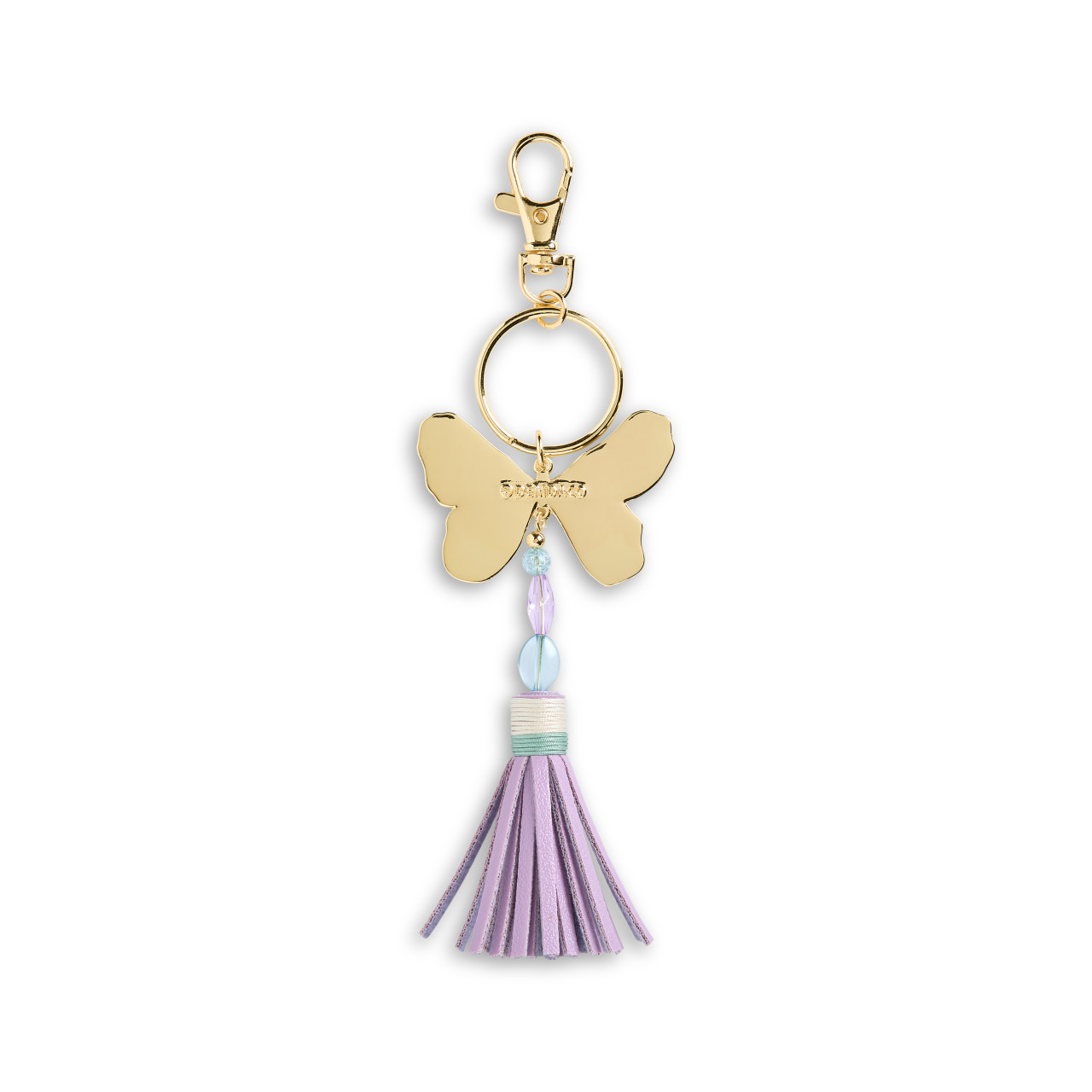 Butterfly Blue Bag Charm - 52 x 35mm thumbnail