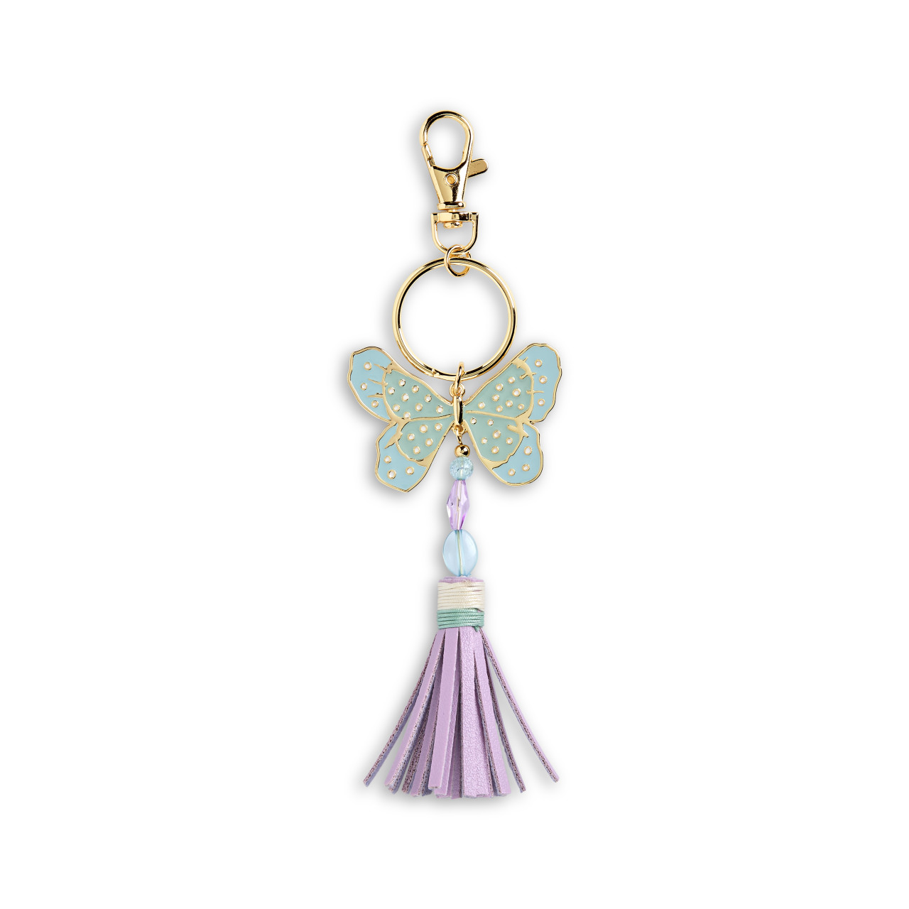 Butterfly Blue Bag Charm - 52 x 35mm thumbnail
