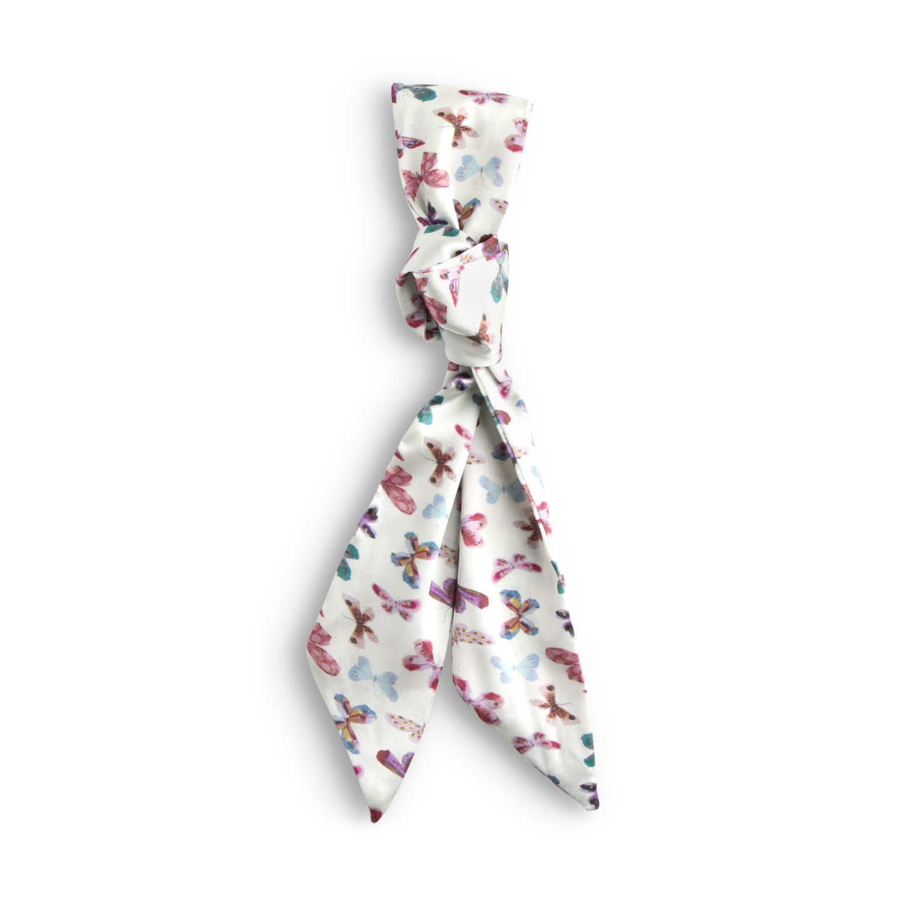 Butterfly Skinny Tie Bag Scarf - 5x95cm thumbnail
