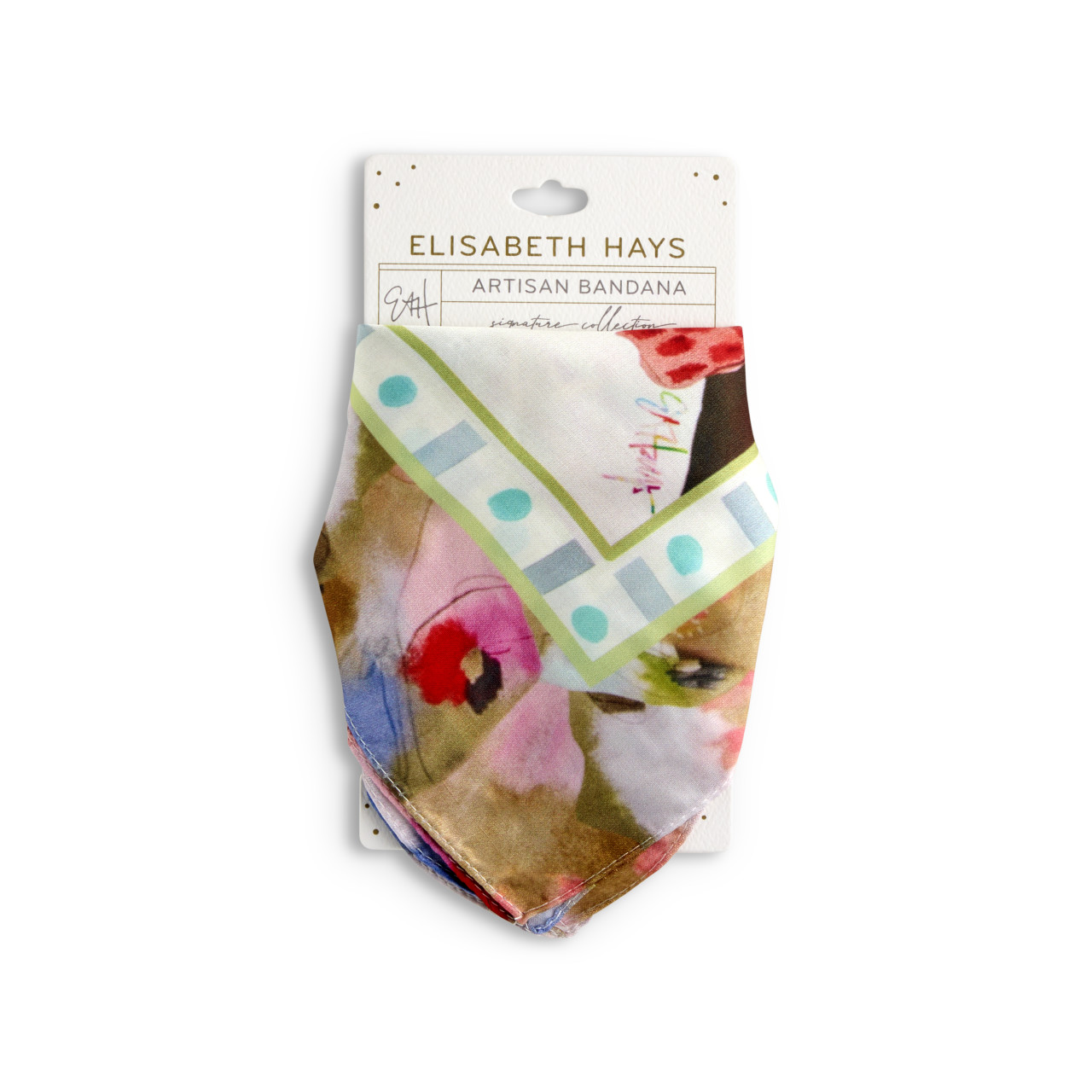 Multi-Colored Butterfly Bandana Scarf - 26x26in thumbnail