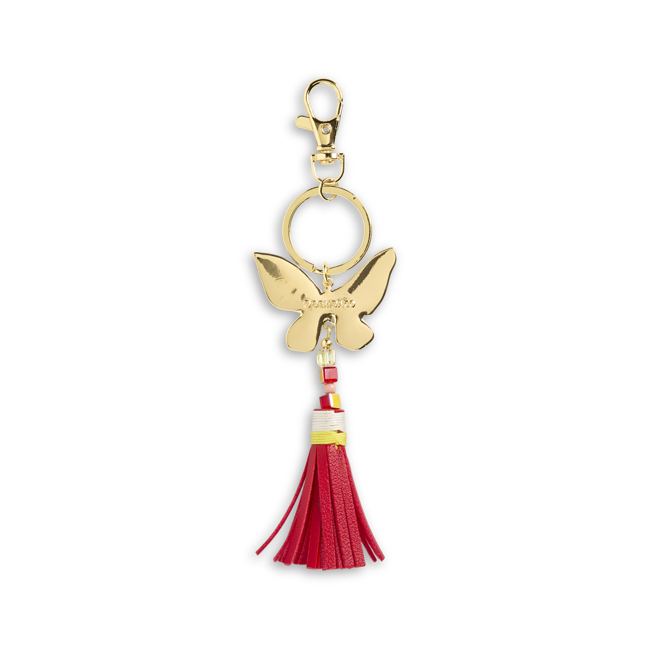 Butterfly Orange Bag Charm - 49 x 35mm thumbnail