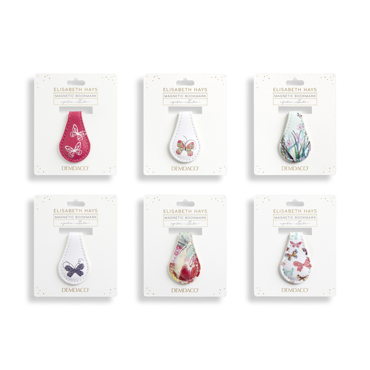 Butterfly Magnetic Bookmarks - 12 Assorted thumbnail