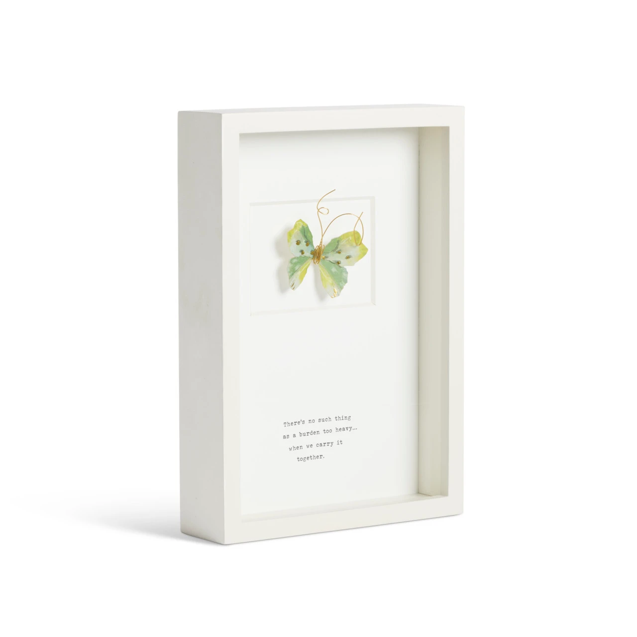 Hope Butterfly Quote Wall Art - 10x7in thumbnail