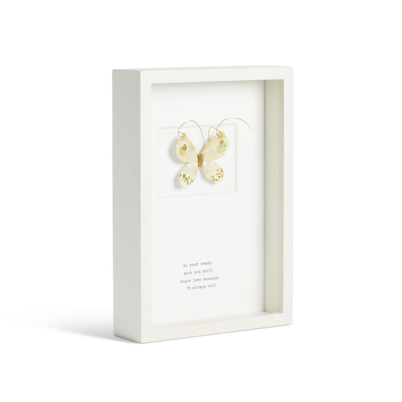 Remembrance Butterfly Quote Wall Art - 10x7in thumbnail
