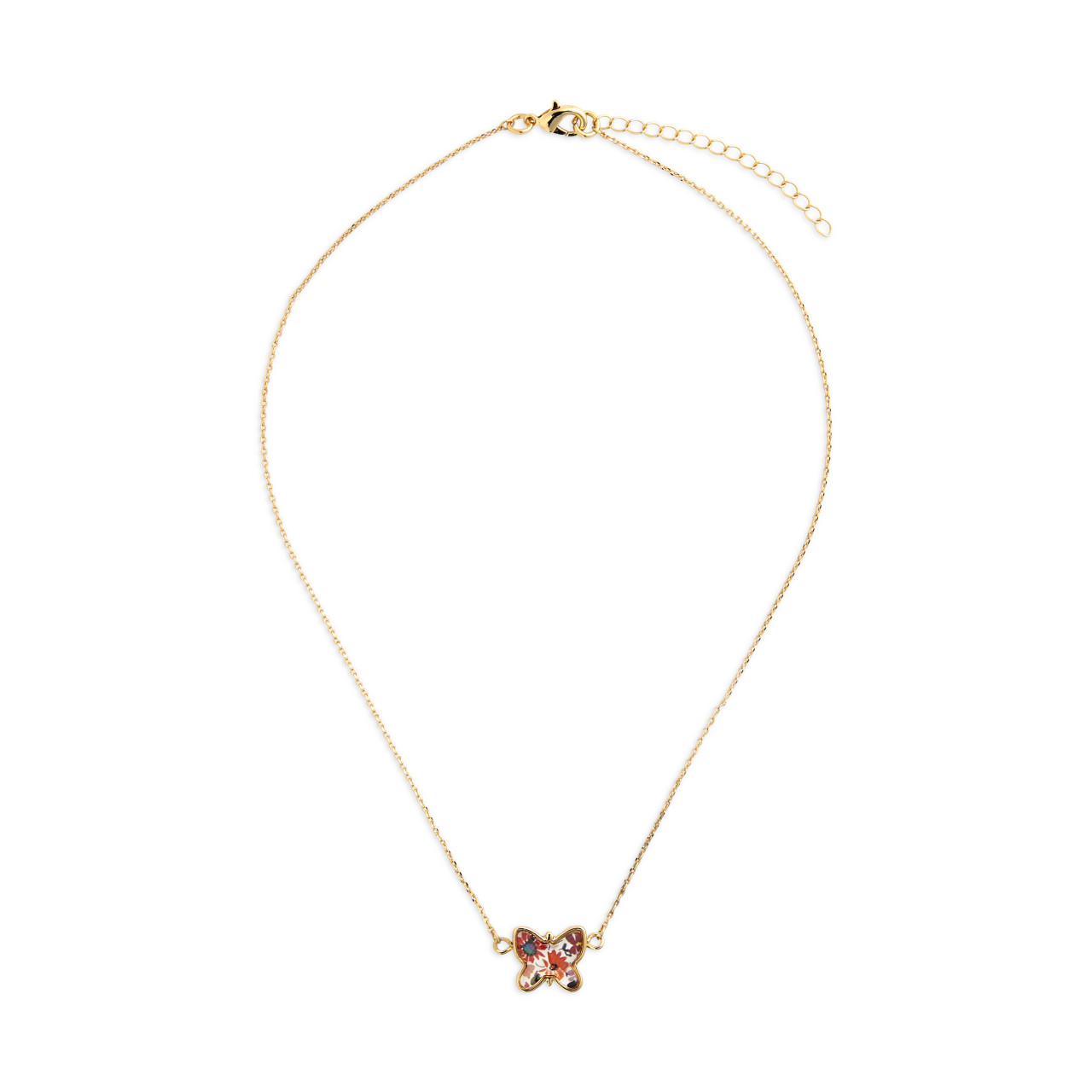 Love Always Artful Butterfly Necklace -16in(+2in extender) thumbnail