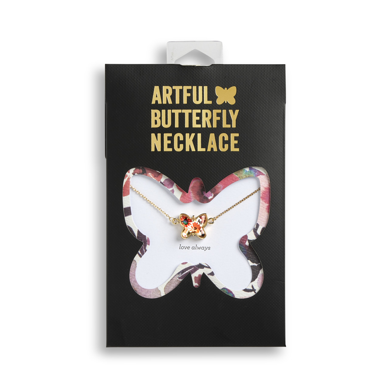 Love Always Artful Butterfly Necklace -16in(+2in extender) thumbnail