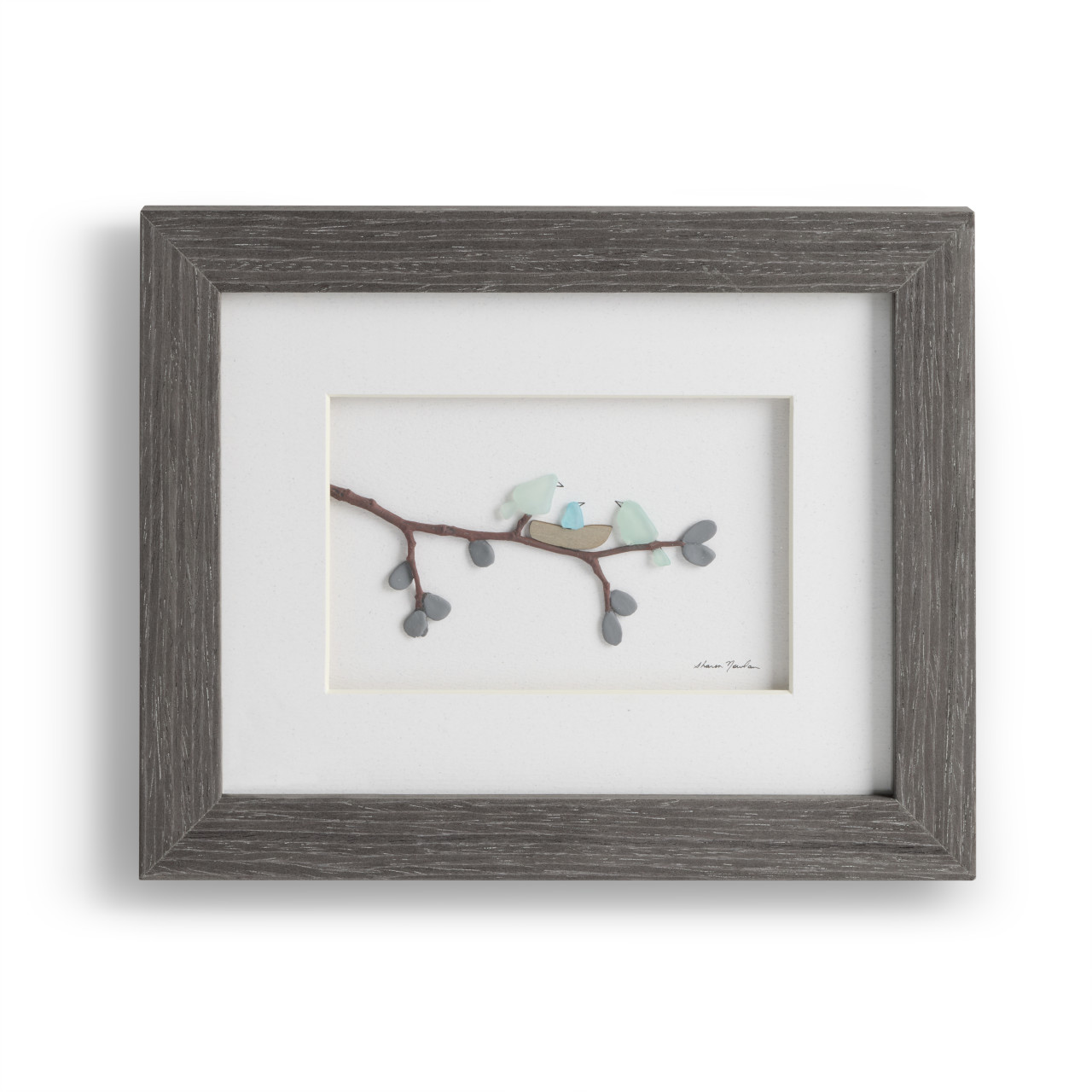 The New Baby Gray Wall Art - 8x10in thumbnail