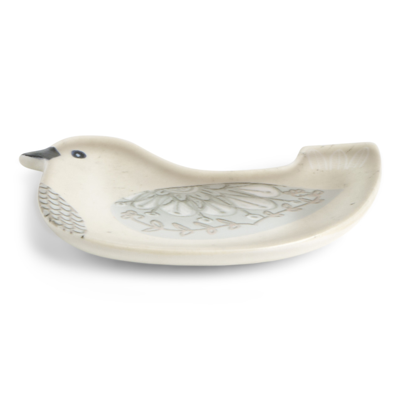 Dove Bird Song Trinket Dish - 4in thumbnail