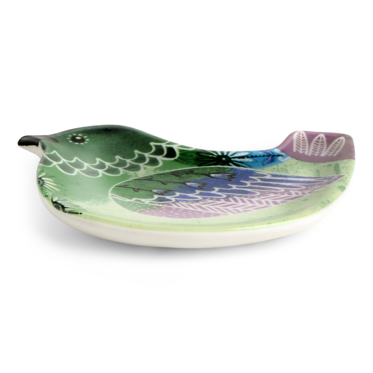 Hummingbird Bird Song Trinket Dish - 4in thumbnail