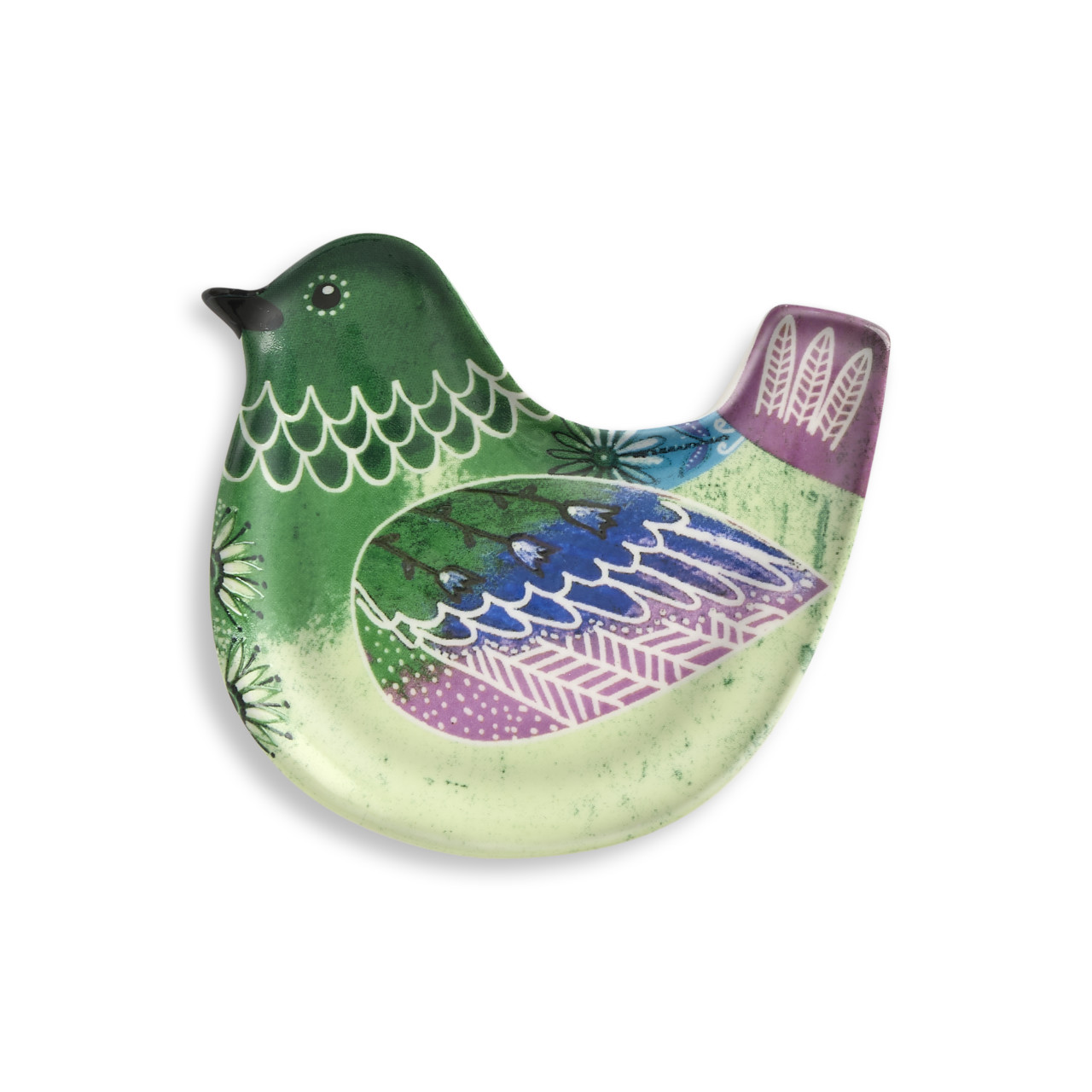 Hummingbird Bird Song Trinket Dish - 4in thumbnail