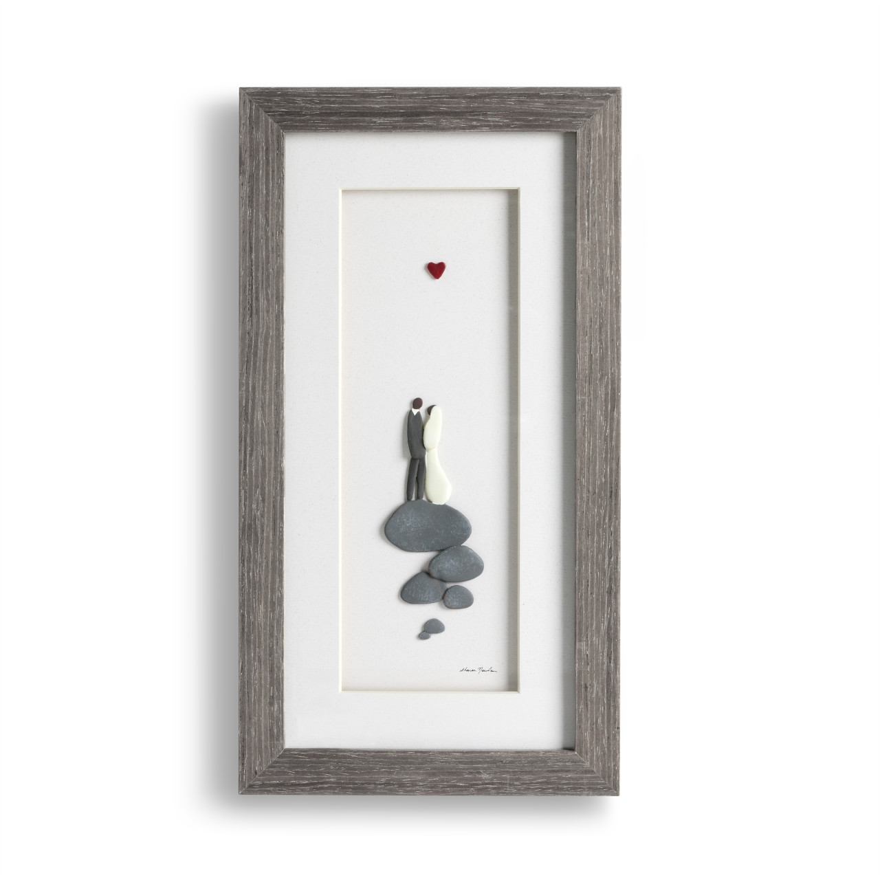 This is Love Gray Wall Art - 8x15in thumbnail
