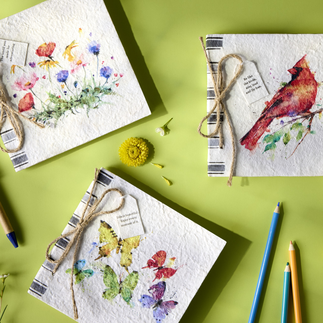Cardinal Paper Mache Journal - 6.5in thumbnail