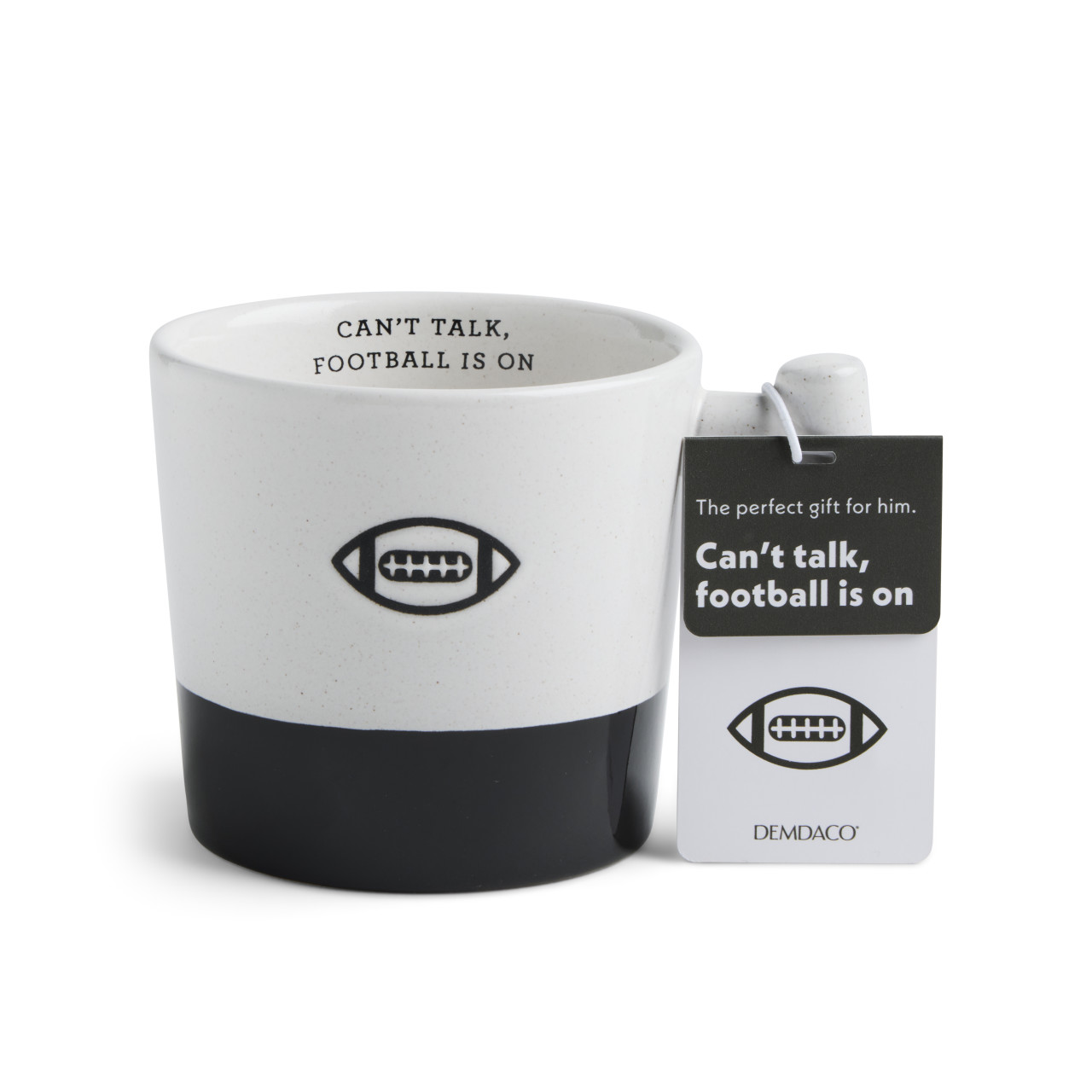 Football is On Men's Mug - 14oz. thumbnail